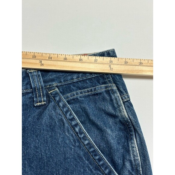 Marithe Francois Girbaud Jeans Mens 38 Blue Straight Leg Short - Picture 16 of 16